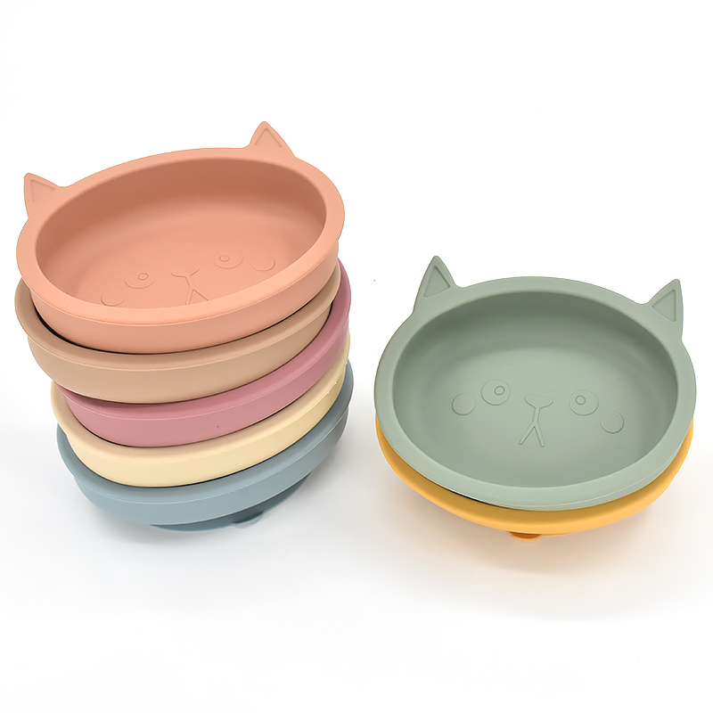 Baby Food Jars With Lids - Baby Silicone Feeding Plate Silicone Sucker