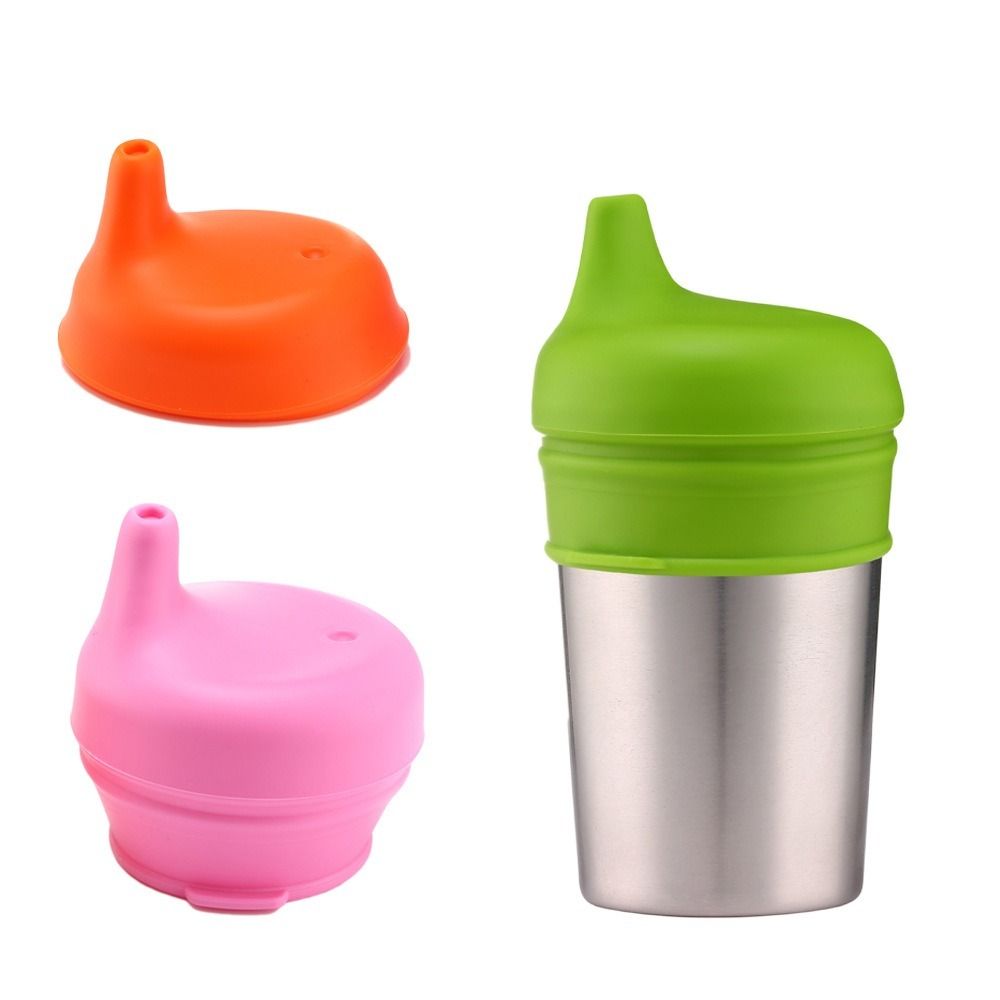 Kids Baby Silicone Sippy Cup L - Baby Food Jars With Lids review and price