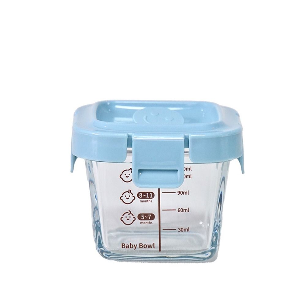 Glass Food Storage Box New 170 - Baby Food Jars With Lids review and price