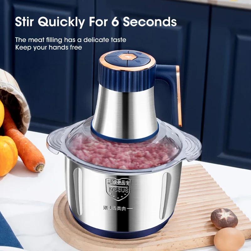 5L Electric Meat Grinders 304  - Baby Food Vegetables review and price